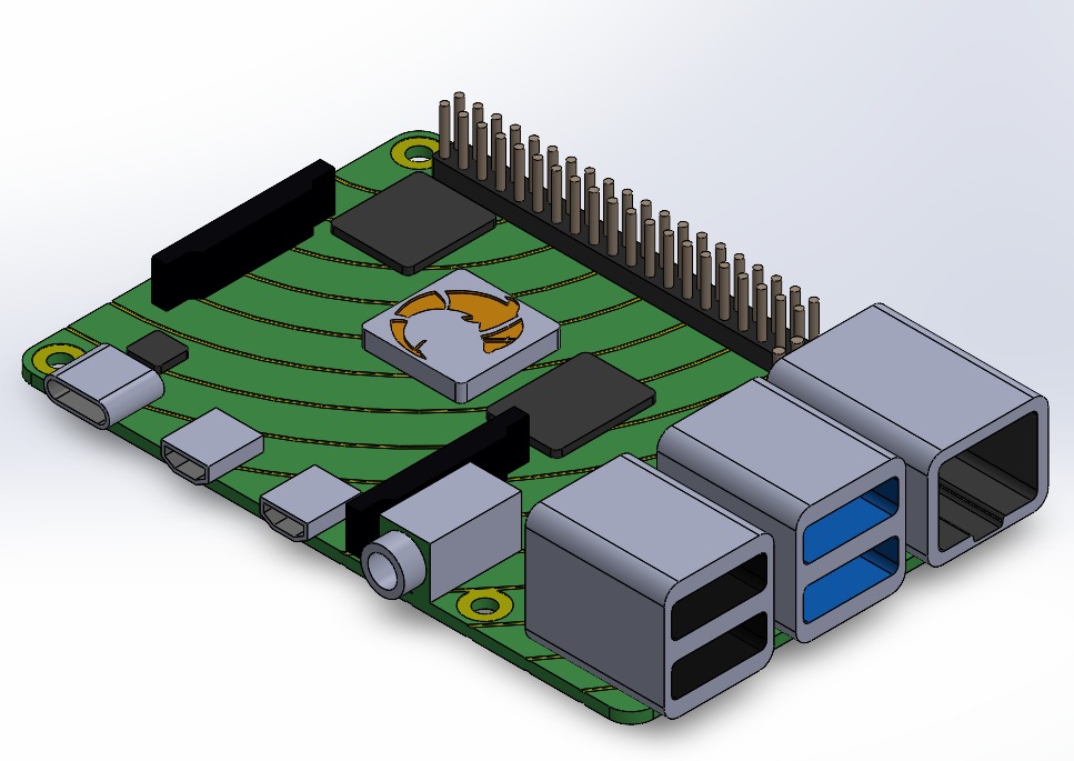 A0003967-树莓派 4B 型号
